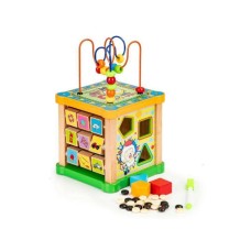 ECO TOYS Drvena edukativna kocka MULA SORTER