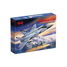 ICM Model Kit Aircraft - Mikoyan-31B Russian Heavy Interceptor Fighter 1:72