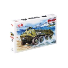 ICM Model Kit Military - BTR-60P, Armoured Personnel Carrier 1:72